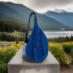 Kavu Rope Sling Bag Crossbody Backpack Outdoor Canvas‎ Adjustable Strap Hiking